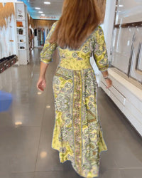 Genesis | Boho Sundress V-Neck A-Line