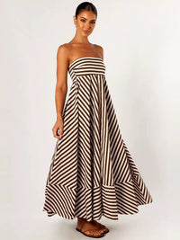 Rose | Wedding Guest Maxi Dress Strapless