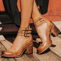 Linda | Comfortable Heeled Sandals Orthopedic Block Heel