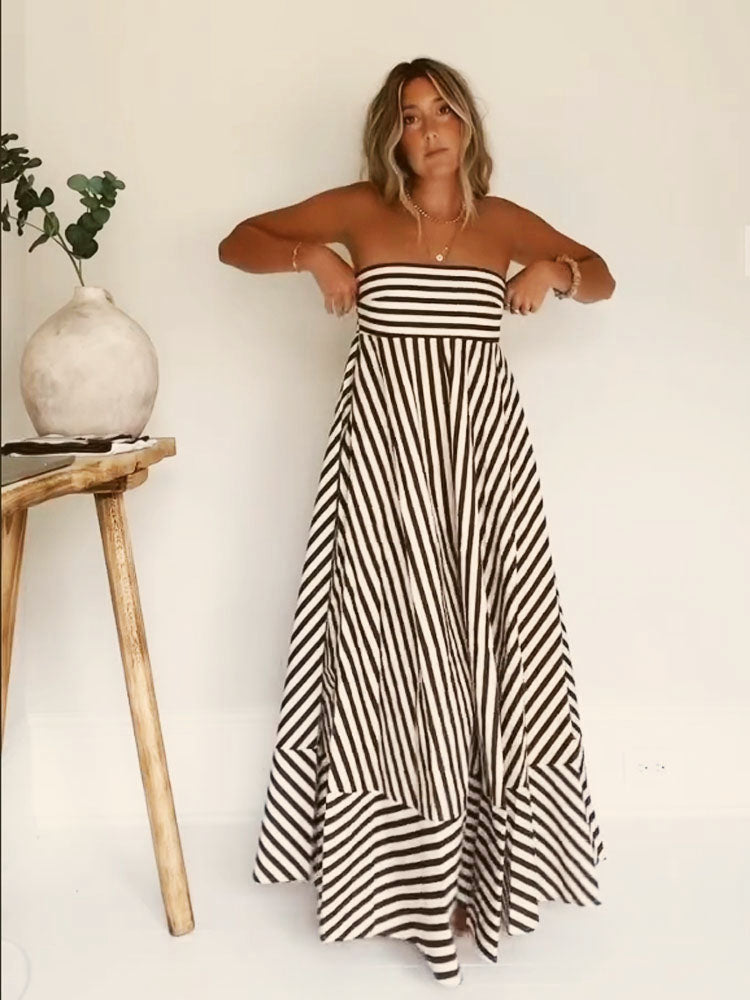 Rose | Wedding Guest Maxi Dress Strapless