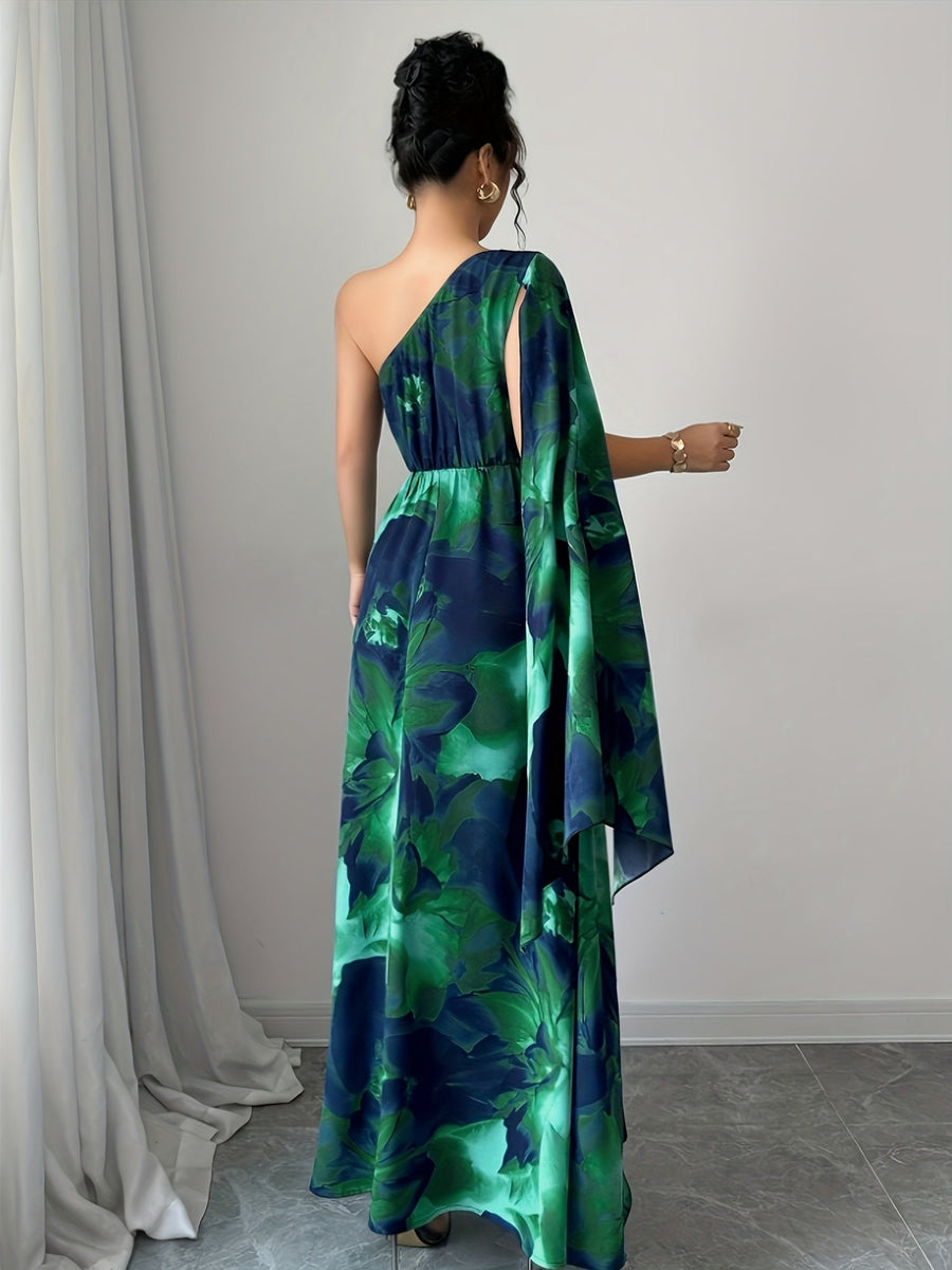 Sadie | Wedding Guest Maxi Dress One-Shoulder