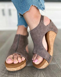 Miranda | Wedge Sandals Orthopedic Open Toe