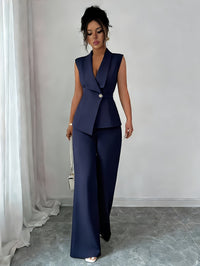 Tabitha | Co-Ord Set Asymmetric Sleeveless