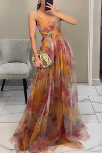 Louise | Wedding Guest Maxi Dress Backless Pleated