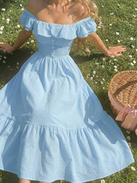 Dorothy | Maxi Sundress Off-Shoulder Tiered