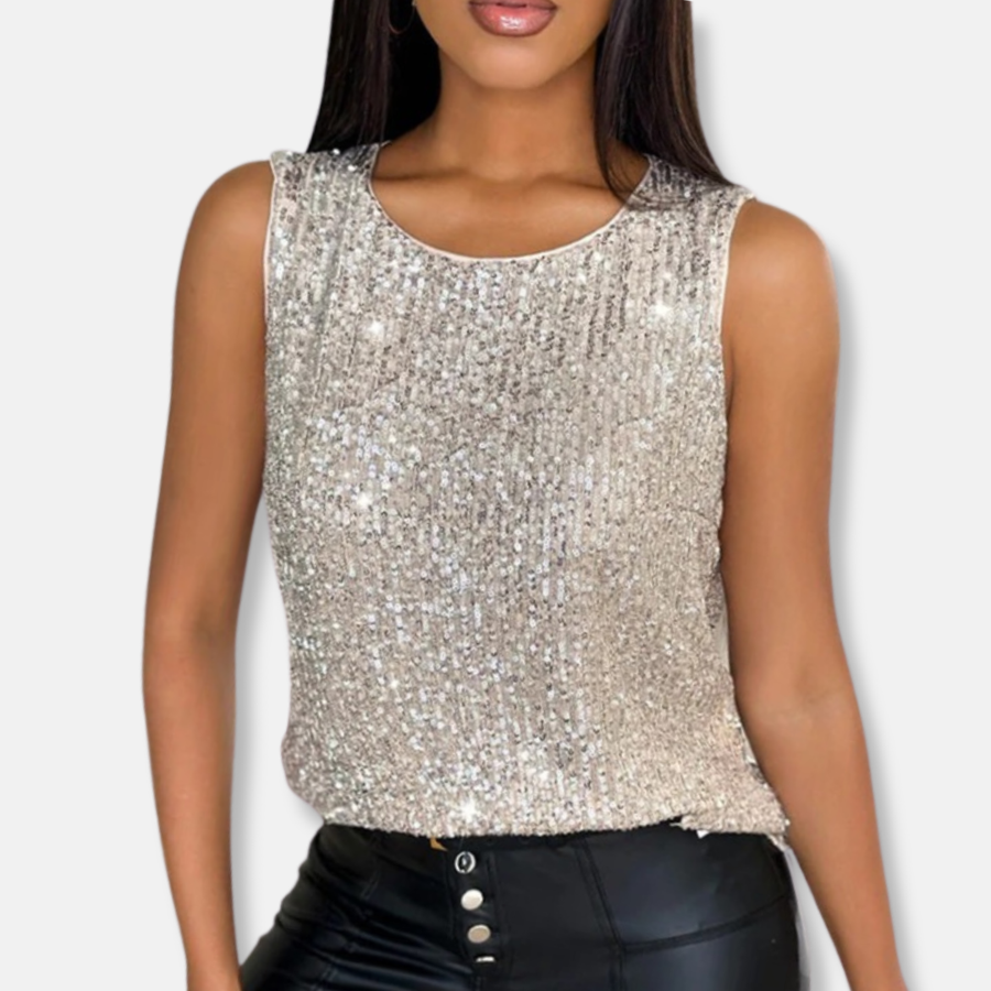 Yara | Sequin Going Out Top