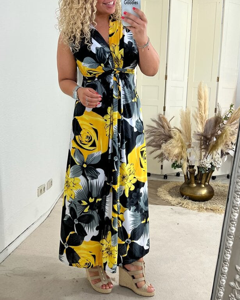 Yara | Floral Maxi Dress