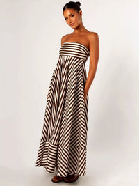 Rose | Wedding Guest Maxi Dress Strapless