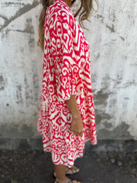 Annabelle | Boho Dress Notch V-Neck