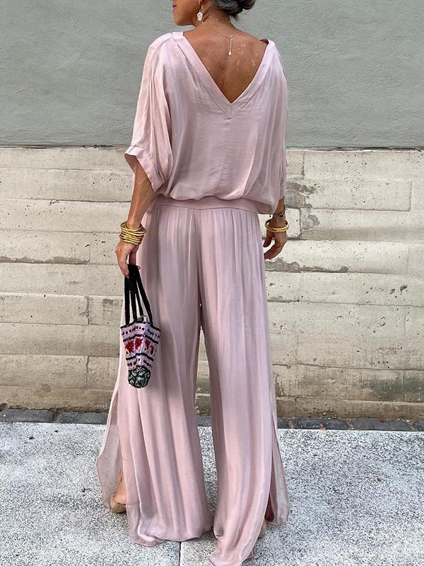 Camille | Two Piece Set V-Neck