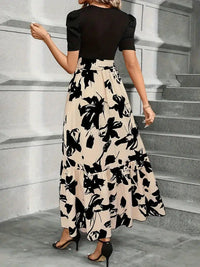 Eleanor | Floral Midi Dress A-Line