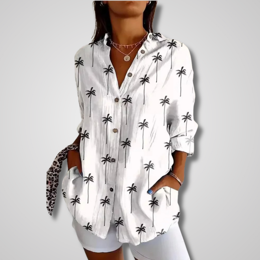 Olivia | Blouse Long Sleeve Print