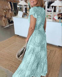 May | Maxi Sundress V-Neck A-Line