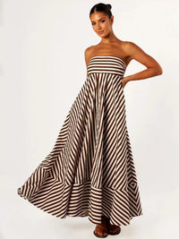 Rose | Wedding Guest Maxi Dress Strapless