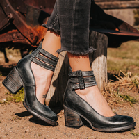 Linda | Comfortable Heeled Sandals Orthopedic Block Heel