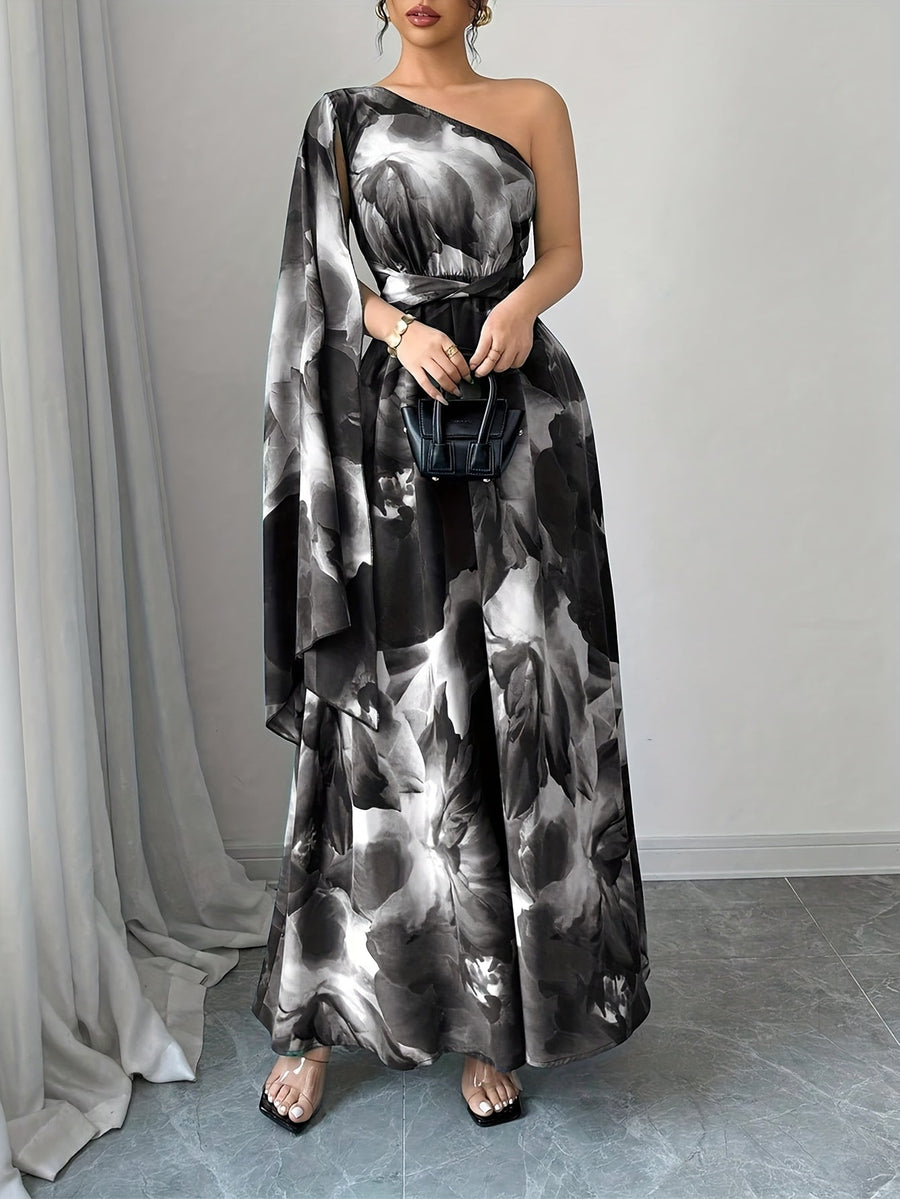 Sadie | Wedding Guest Maxi Dress One-Shoulder