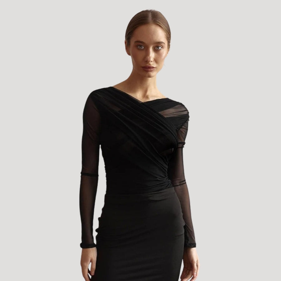 Willow | Blouse Draped Wrap
