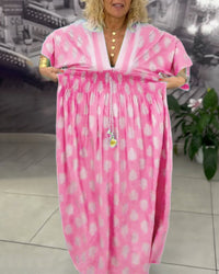 Sylvia | Boho Maxi Dress Wide Sleeve
