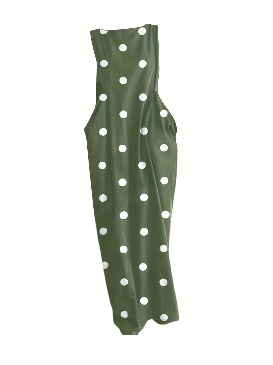 Lola | Polka Dot Maxi Dress