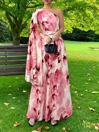 Sadie | Wedding Guest Maxi Dress One-Shoulder