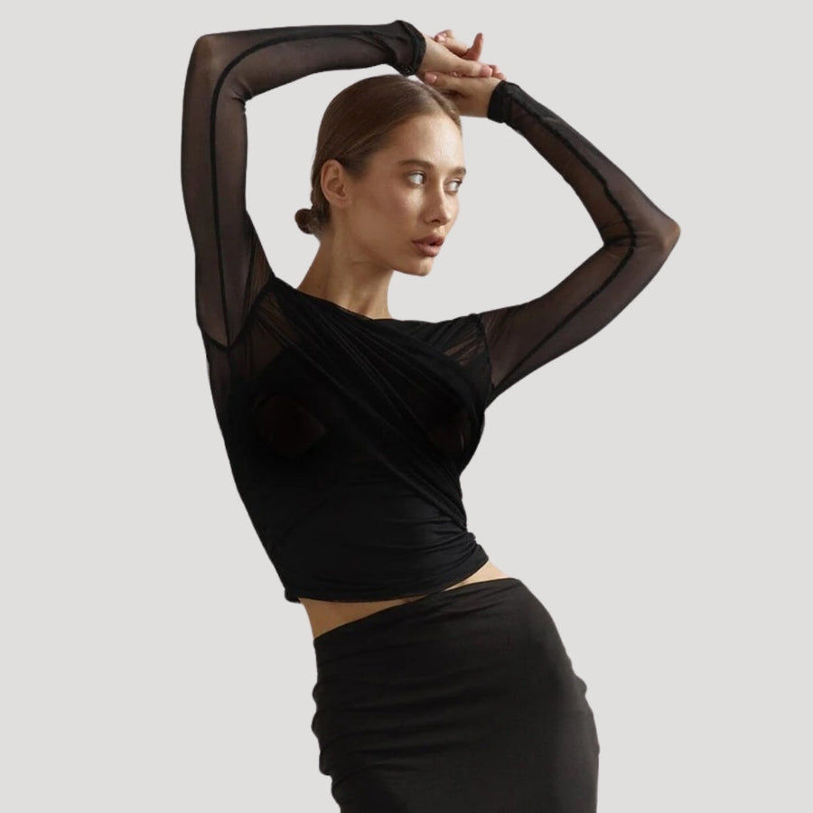 Willow | Blouse Draped Wrap