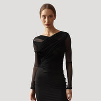 Willow | Blouse Draped Wrap
