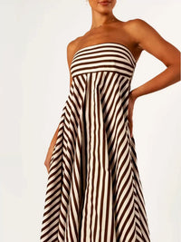 Rose | Wedding Guest Maxi Dress Strapless