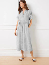 Ruth | Shirt Dress Button-Front