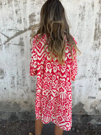 Annabelle | Boho Dress Notch V-Neck