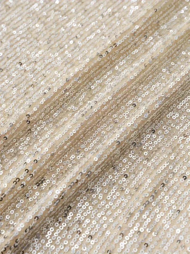 Pearl | Cocktail Mini Dress Sequin Long Sleeve