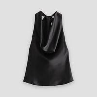 Nadia | Blouse Halter Cowl Neck