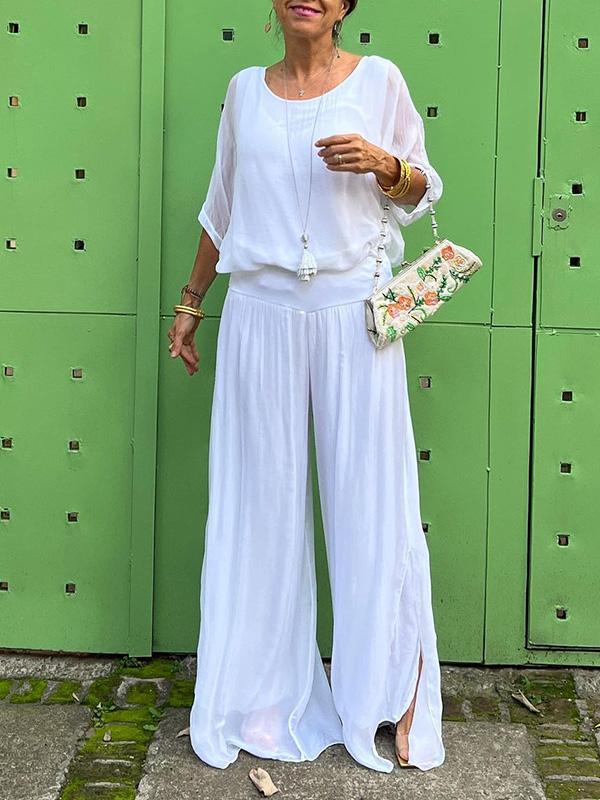 Camille | Two Piece Set V-Neck