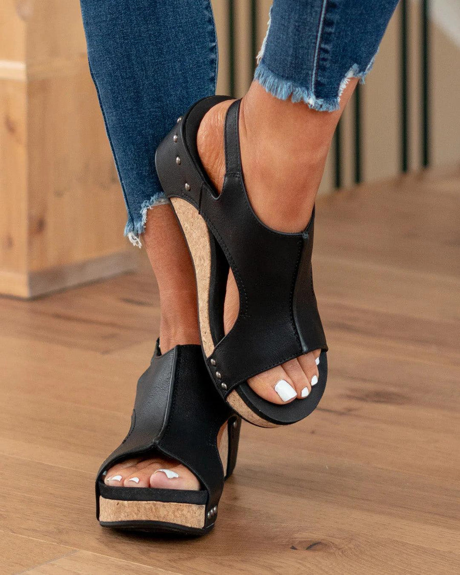 Miranda | Wedge Sandals Orthopedic Open Toe