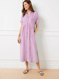 Ruth | Shirt Dress Button-Front