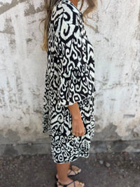 Annabelle | Boho Dress Notch V-Neck
