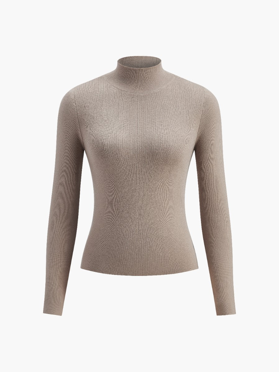 Ava | Blouse Turtleneck Neck