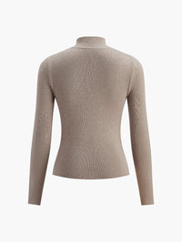 Ava | Blouse Turtleneck Neck