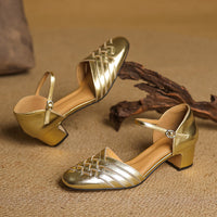 Esme | Comfortable Block Heels Orthopedic Closed Toe