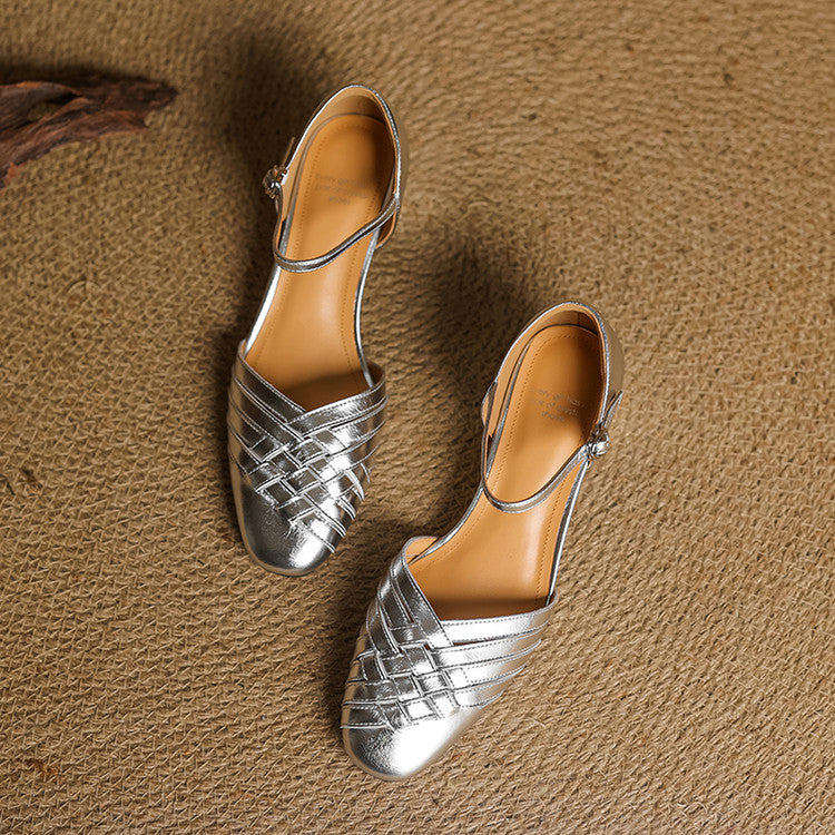 Esme | Comfortable Block Heels Orthopedic Closed Toe
