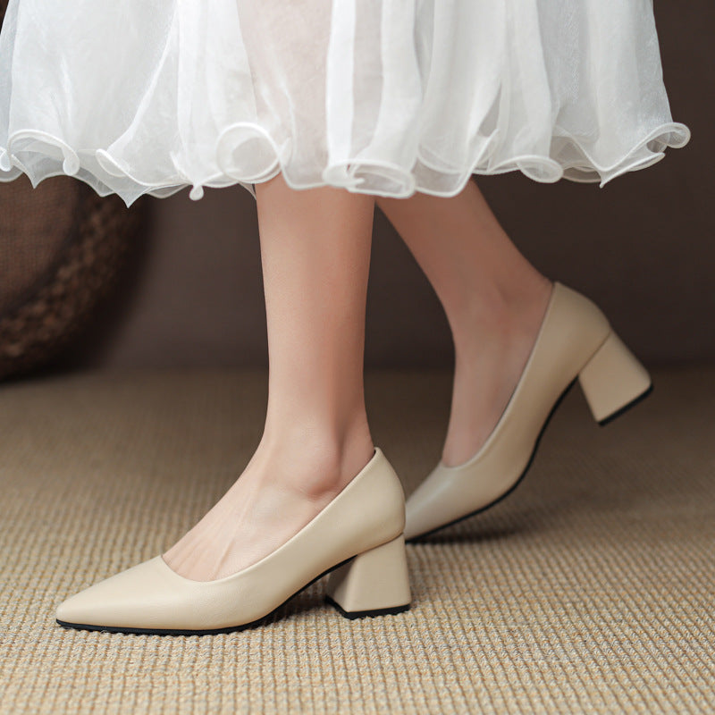 Maxine | Comfortable Block Heels Orthopedic Slip-On
