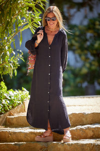 Tabitha | Boho Maxi Dress V-neck