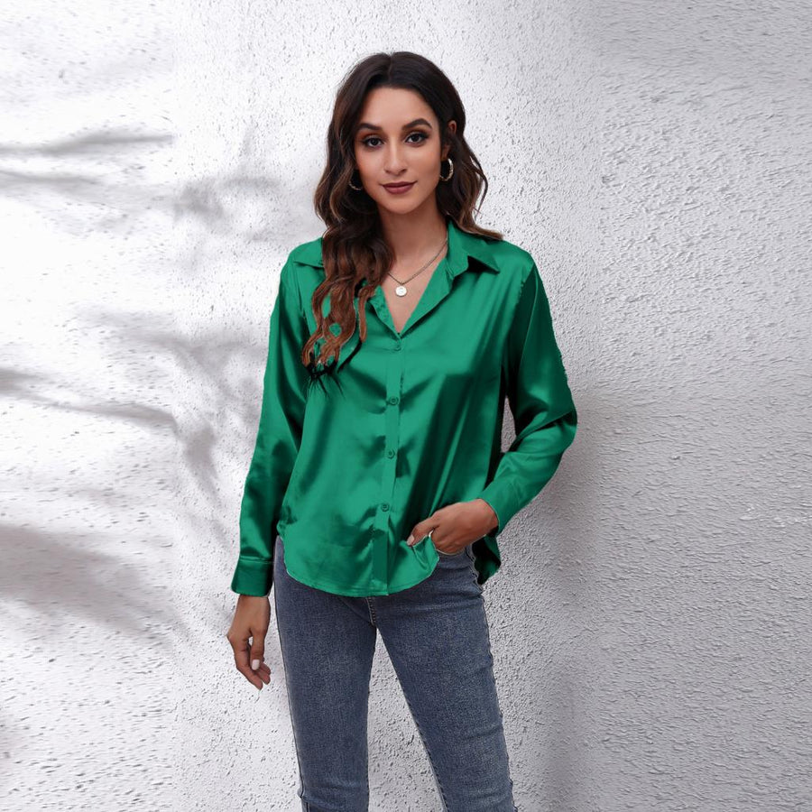 Skylar | Button-Front Blouse