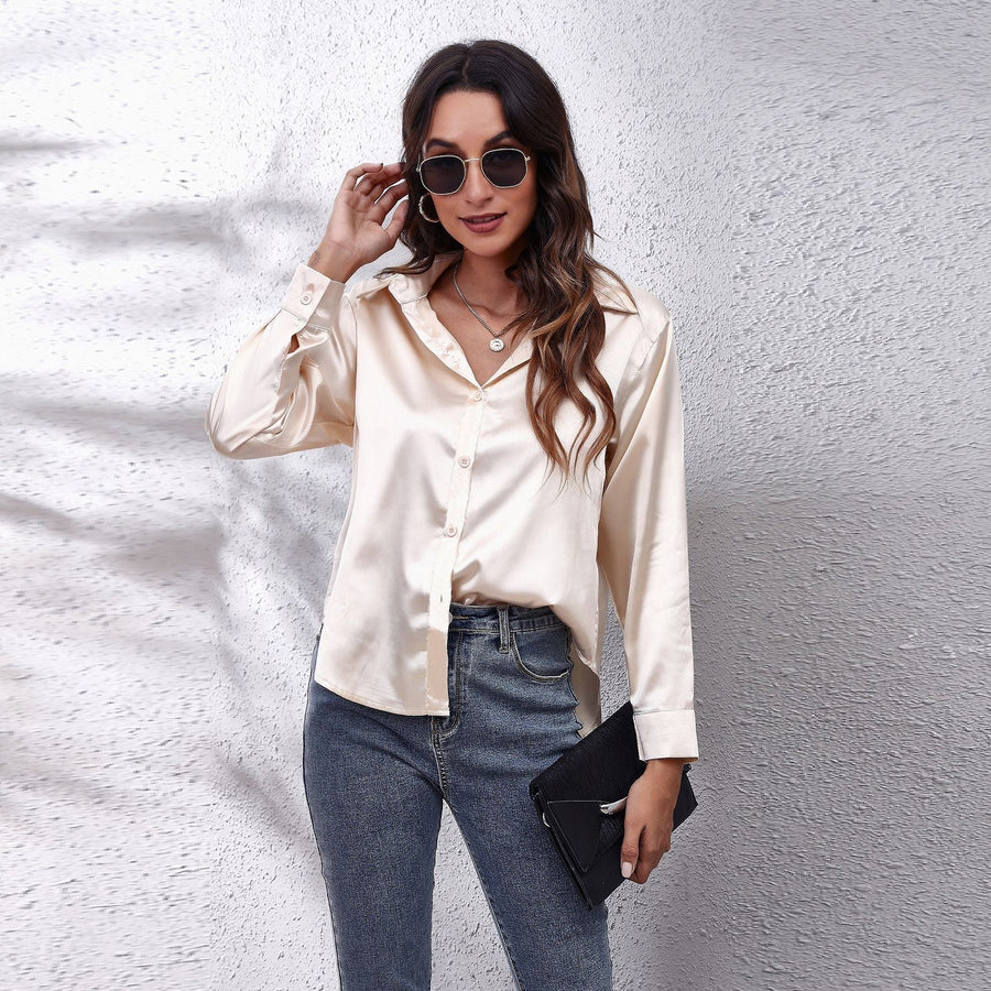 Skylar | Button-Front Blouse