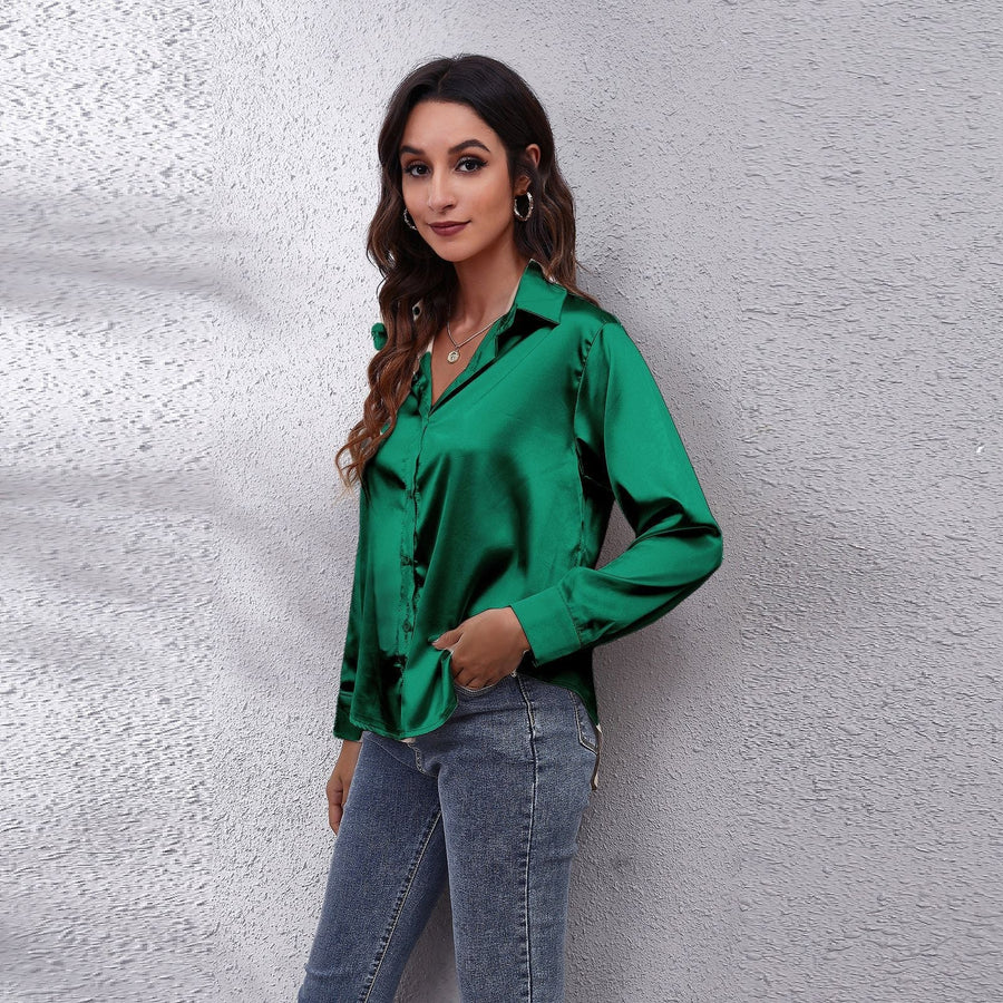 Skylar | Button-Front Blouse