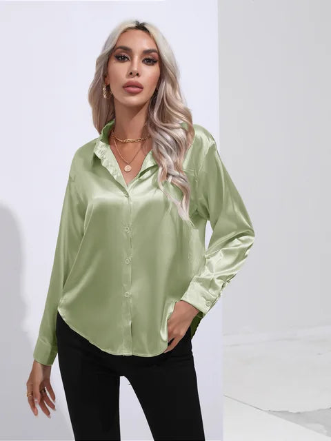 Zoey | Blouse Collared Button-Front