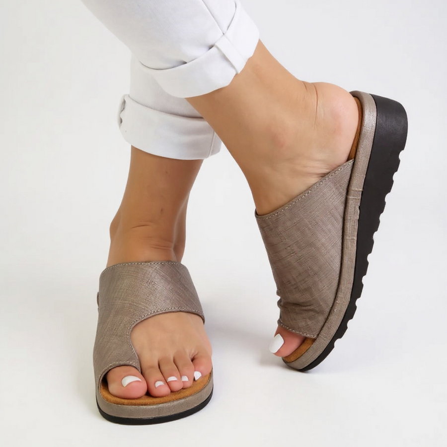 Layla | Comfortable Sandals Orthopedic Animal Print