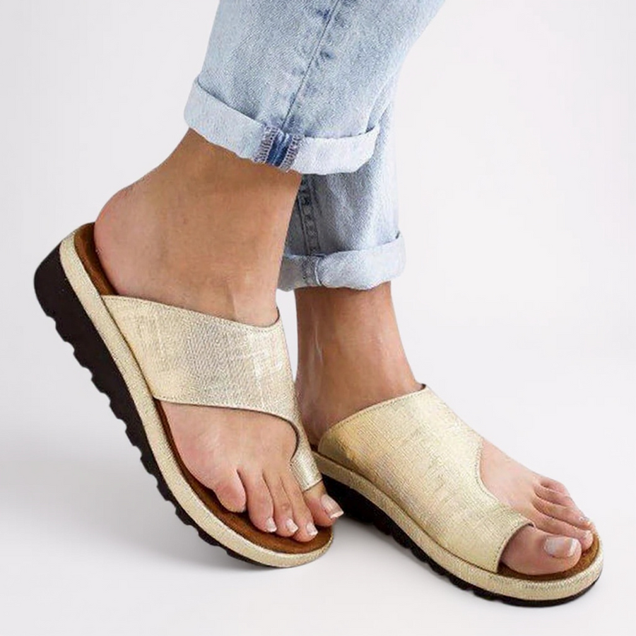 Layla | Comfortable Sandals Orthopedic Animal Print