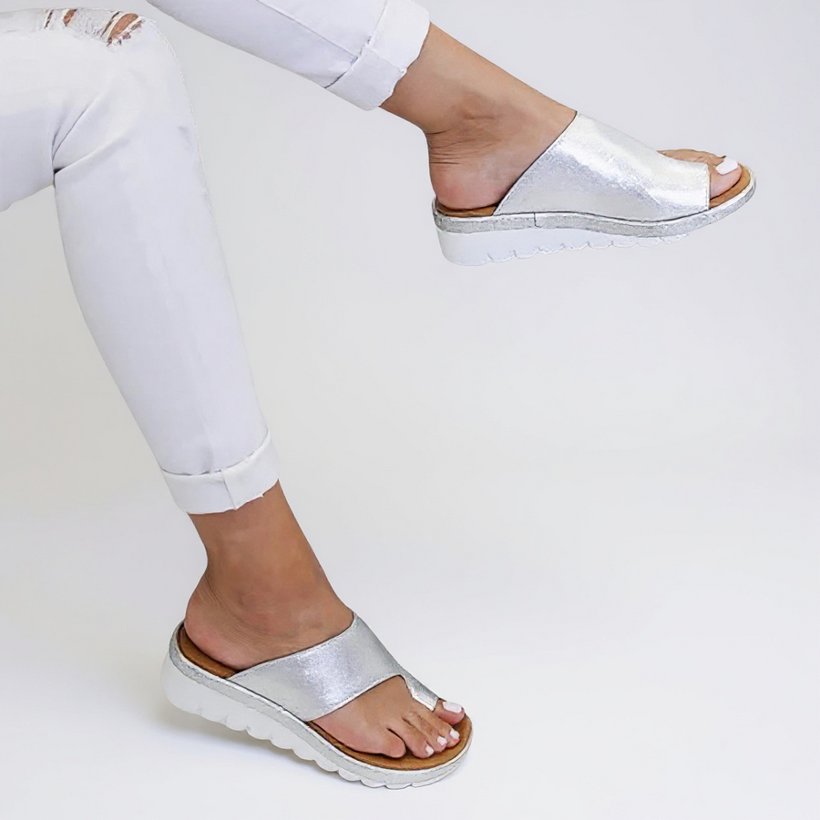 Layla | Comfortable Sandals Orthopedic Animal Print