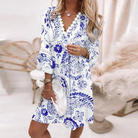 Molly | Wedding Guest Dress Lace V-Neck
