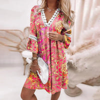 Molly | Wedding Guest Dress Lace V-Neck